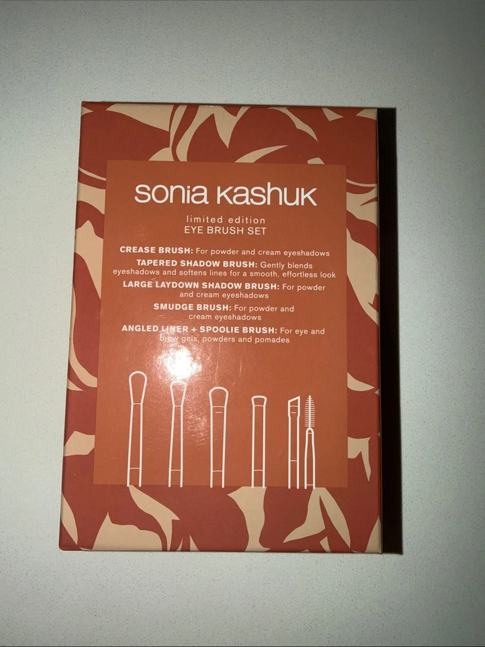 Sonia Kashuk Copper Eye Brush Set with Metallic Accents